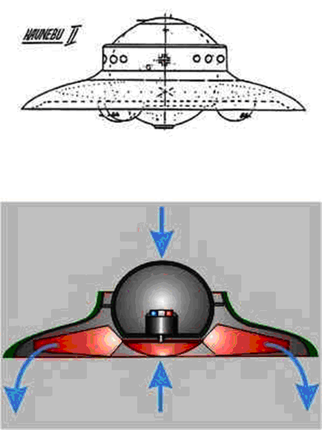 Чертежи летающей тарелки